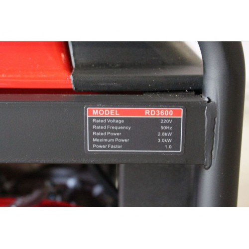 Бензиновий генератор MAST GROUP RD3600 + газова плитка Orcamp CK-505 + 4 газових картриджа 400 мл