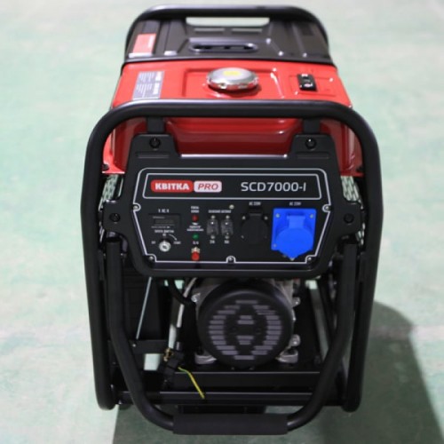 Генератор дизельний 5,0/5,5 КВт SCD7000E (ручний+електр. пуск), КВІТКА PRO