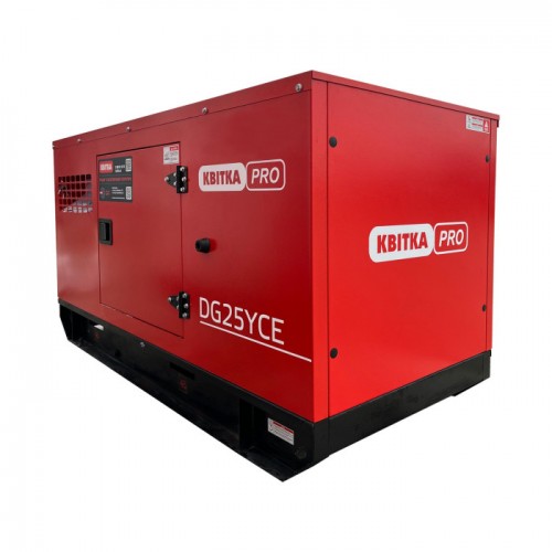 Генератор дизельний 20/22 КВт DG25YCE стартер метал корпус під ATS, КВІТКА PRO