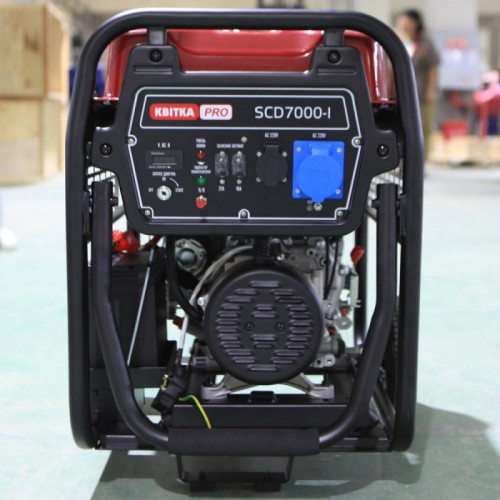 Генератор дизельний 5,0/5,5 КВт SCD7000E (ручний+електр. пуск), КВІТКА PRO