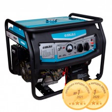 Генератор бензиновий 220В 6.0/6.5кВт 4-х тактний електрозапуск SIGMA