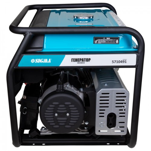 Генератор бензиновий 220В 6.0/6.5кВт 4-х тактний електрозапуск SIGMA