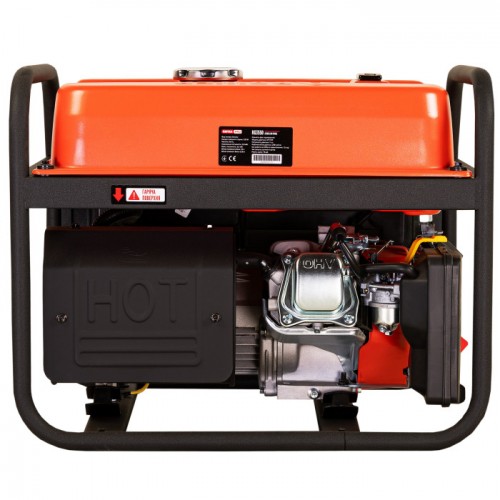 Генератор бензиновий 2,8/3,2 КВт KG3550 ручний пуск б/к, КВІТКА PRO
