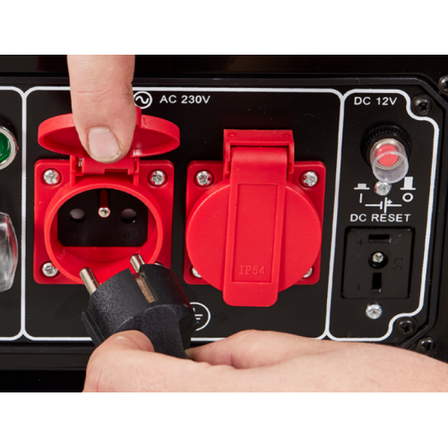 Генератор бензиновий однофазний HECHT GG 3300W