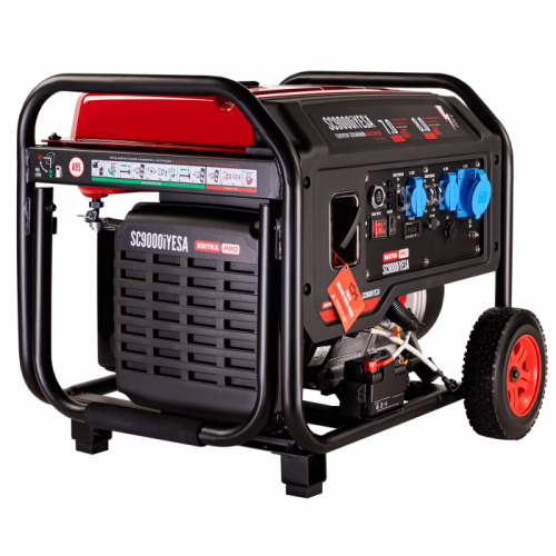 Генератор інверторний відкр. типу 7,0/8,0 КВт SC9000iYESA (ручний+електр. пуск) під ATS, КВІТКА PRO