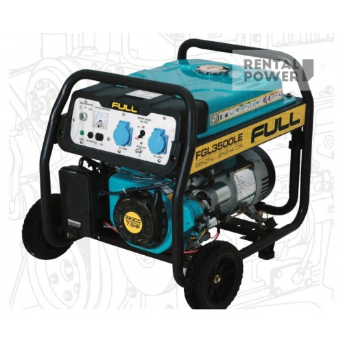 Генератор бензиновий Full FGL3500LE (2,5 кВт)
