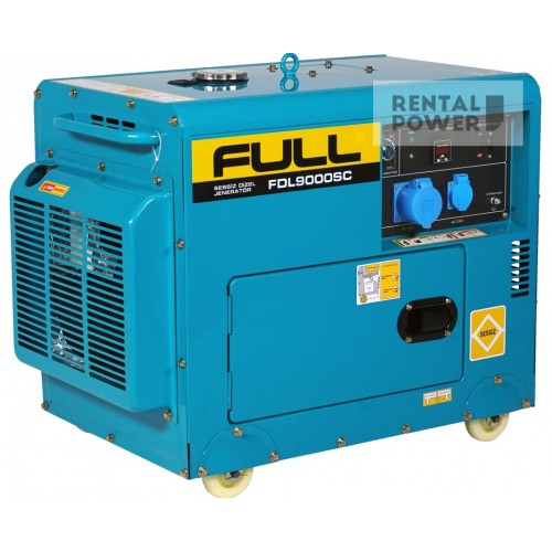Генератор дизельний Full FDL9000SC (6,3 кВт)