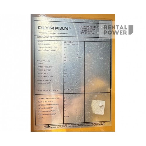 Генератор дизельний OLYMPIAN GEP 44 (32 кВт)