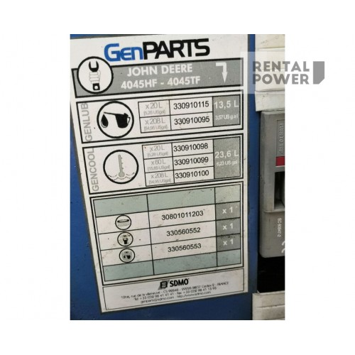 Генератор дизельний SDMO J66 (48кВт) з напрацюванням