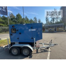 Генератор дизельний SDMO J88K (64кВт) з напрацюванням