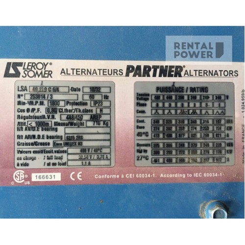 Генератор дизельний SDMO R300 (218кВт)