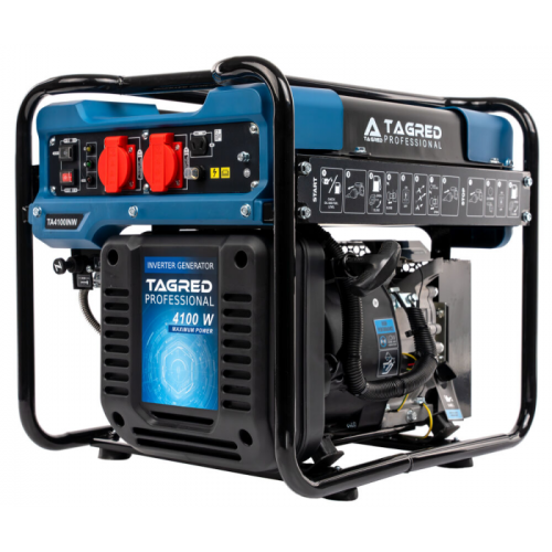 Генератор інверторний відкр. типу 3,7/4,1 КВт TA4100iNW ручний пуск, TAGRED