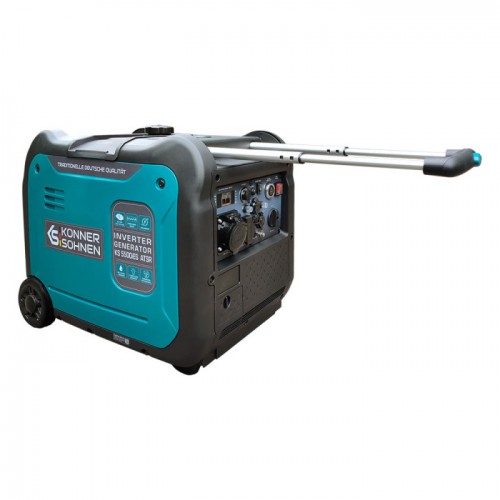 Генератор інверторний в корпусі   5,0/5,5 КВт KS 5500iES ATSR (ручний+електр. пуск), KONNER AND SOHN