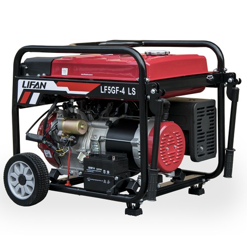Генератор газ/бензин LIFAN LF5GF-4LS з електрозапуском