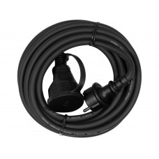 Кабель-подовжувач для майстернь мережевий 230 В YATO, l= 5 м. струм- 16 А, 3-жильний Ø=1,5 мм²