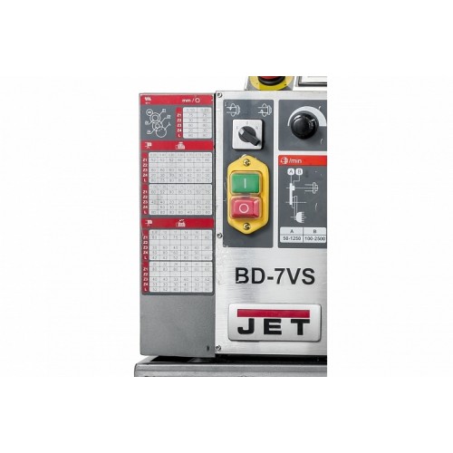 JET BD-7VS Настольный токарный станок по металлу