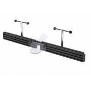 Фрезерний упор із захисною огорожею та накладками з алюмінієвого профілю для фрезерного столу