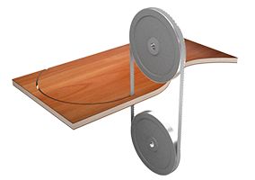 Стрічкова пила Holzmann HBS 610 825